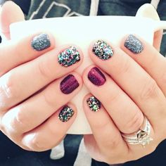 Nail Ideas Color, Pretty Fingernails, Nail Tricks, Colorstreet Combos, Adorable Nails, Girly Nails, Nail Business, Color Fits, Polish Ideas