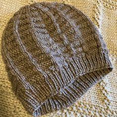 Hand Knitted Beanie /Winter Hat. Never Worn And Brand New! Super Cozy Cozy Soft Knit Crochet Cap, Soft Knit Yarn Bonnet For Cold Weather, Knit Crochet Cap For Cold Weather, Cozy Knit Bonnet, One Size Soft Knit Bonnet, Cozy Knit Beanie, Cozy Knit Hats For Cold Weather, Cozy Knit Warm Hats, Cozy Knitted Bonnet For Cold Weather