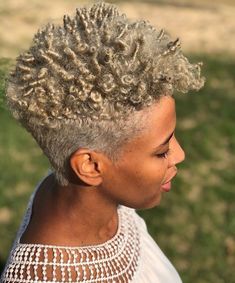 Natural Gray Hair Over 50 Black Women, Color Locs, Twa Styles, Twisted Hair