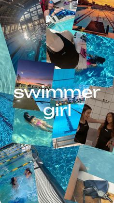 swimmer girl🩵🐟🏊🏻‍♀️ Swim Wallpaper Iphone, Swimmer Aesthetic Girl, Competitive Swimming Aesthetic