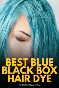 Best blue black box hair dye Black Box Hair Dye, Blue Black Hair Dye, Box Hair Dye, Blue Black Hair, John Frieda, Black Box