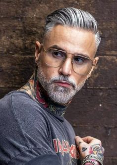 Mens Twists Hairstyles, Haircut Gray Hair, Beards And Mustaches, Pepper Hair, Grey Hair Transformation