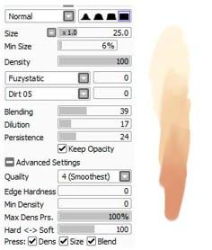 an image of the paint tool screen