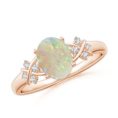 This contemporary design crafted in 14K rose gold is a beautiful rendition of the popular XOXO sign. A captivating oval opal catches the eye with its mesmerizing play of colors. Brilliant diamonds accent the X motifs that form the shoulders of this opal criss cross ring. Xoxo Sign, October Birthstone Jewelry, Criss Cross Ring, Cross Ring, Rings For Girls, Classic Ring, Natural Opal, October Birth Stone, Opal Gemstone