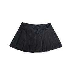 Authentic Prada Nylon Pleated Mini Skirt In Size It 42. Excellent Condition. Fits Us Medium(8) Prada Nylon, Pleated Mini Skirt, Pleated Skirt, Black Silver, Mini Skirt, Prada, Womens Skirt, Mini Skirts, Skirt