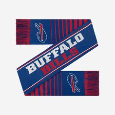 One scarf. Two ways to wear it. Double down and fan up with the Buffalo Bills Double Sided Reversible Thematic Scarf. Features All-over team-colored design so you can rep the team in style Double-sided, can be worn on both sides for two times the team style Team logo display on each end of first side, in case there were any doubts where your allegiances lie Bold wordmark team name display on first side for a little extra team spirit Team abbreviation text display on first side, because those let Team Spirit, Buffalo Bills, One Sided, Team Names, Buffalo, Team Logo, ? Logo