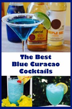 the best blue curacao cocktails