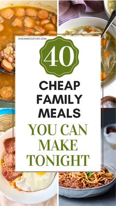 the top 10 cheap family meals you can make tonight