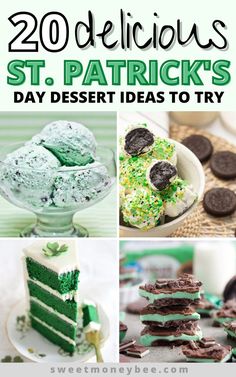 st patrick's day dessert ideas to try