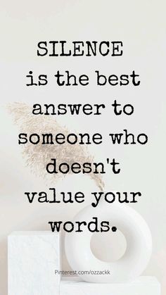 a quote that reads, science is the best answer to someone who doesn't value your words