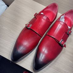 New In Box Angelo Pallotta Monk. Red. Made In Italy Elegant Red Monk Strap Shoes With Round Toe, Red Monk Strap Shoes With Leather Sole, Luxury Red Monk Strap Shoes For Formal Occasions, Classic Red Monk Strap Shoes For Formal Occasions, Classic Red Monk Strap Shoes For Formal Wear, Red Luxury Monk Strap Shoes For Formal Occasions, Elegant Red Monk Strap Shoes For Business, Elegant Red Monk Strap Shoes With Plain Toe, Elegant Red Monk Strap Shoes