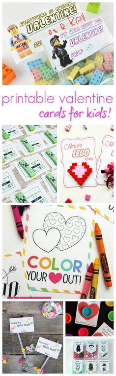 valentine's day printables and crafts for kids