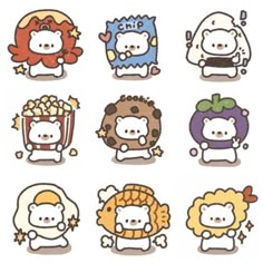 chibi kawaii character Character Stickers, 귀여운 음식 그림, Cute Easy Doodles, Hello Kitty Crafts, 강아지 그림, Hello Kitty Drawing, Easy Doodles Drawings