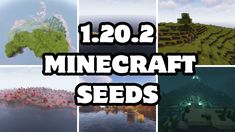 the top 10 minecraft seeds for every type of game, including 1 20 2