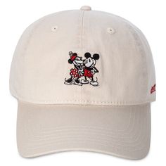 Sweethearts Mickey and Minnie are paired together on the front of this cotton baseball cap from RSVLTS. The classic twill design also includes ''Disney Mickey and Friends'' embroidered on the back of this timeless classic that includes an adjustable back strap. Casual Cotton Mickey Mouse Hats, Casual Cotton Hats With Mickey Mouse Detail, Casual Mickey Mouse Baseball Cap, Adjustable Cotton Mickey Mouse Hat, Disney Shopping, Mickey And Minnie Mouse, Disney Shop, Mickey And Minnie, Bare Necessities