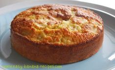 a cake sitting on top of a white plate