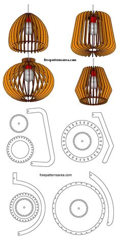 the instructions for how to make a birdcage hanging from wires and wood strips