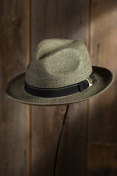 Sometimes dressing sharp is just a matter of the right hat. And few hats are as right as the Gilles Crushable Fedora. It's made of sisal ribbon straw, which means lightweight comfort for warm weather, and it's crushable, so it holds its shape even when you pack it. For town adventures or beach weekends, this A-crown fedora sports a 3 ½” crown, a wide 2 ¼” brim, and 1” grosgrain band. A soft cotton sweatband keeps this fine fedora snug and comfy. Imported. Vacation Hats With Flat Bill In Toquilla Straw, Vacation Hat With Flat Bill In Toquilla Straw, Vacation Hat With Flat Bill Made Of Toquilla Straw, Toquilla Straw Hat With Flat Bill For Kentucky Derby, Outdoor Hat For Kentucky Derby With Short Brim, Outdoor Short Brim Hat For Kentucky Derby, Brimmed Panama Hat In Toquilla Straw For Outdoor, Brimmed Toquilla Straw Panama Hat For Outdoor, Toquilla Straw Hat With Flat Bill For Beach