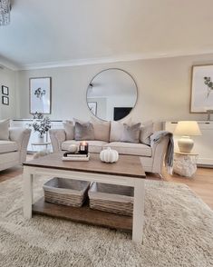 the living room is clean and ready to be used as a home decorating area