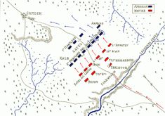 a map showing the battle of waterloo and its positions in which they were fought by british soldiers