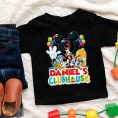 Personalized Mickey Mouse Clubhouse Birthday Shirt, Mickey Mouse Birthday Tshirt, Mickey Clubhouse Birthday Kid Outfit, Birthday Gift LS4871 Welcome to my store, where your shopping experience is my top priority! I am here to provide you with excellent assistance, so please don't hesitate to reach out if you have any special requests or questions. I will respond promptly to ensure your satisfaction. To make the ordering process smoother, please follow these steps: - Choose your desired color and Mickey Mouse Twodles 2nd Birthday Shirt, Mickey Mouse Clubhouse Shirts, Mickey Clubhouse Birthday, Mickey Clubhouse, Kid Outfit, Baby Birthday Themes, Mickey Mouse Clubhouse Birthday, Outfit Birthday, Mouse Birthday