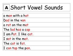 the words in this worksheet are for short voel sounds and they appear to be