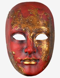 Darkness Face venetian mask for sale Venetian Masks Art, Venetian Carnival Masks, Mask Painting, Red Mask, Gold Mask, Venice Carnival, Red Face, Venetian Masks, Venetian Mask