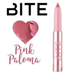 Brand New Bite Beauty Power Move Creamy Matte Lip Crayon In The Shade Pink Palomo (Honey Pink). Bite Beauty Lipstick, Bite Lipstick, Honey Pink, Lip Crayon, Bite Beauty, Lip Crayons, Beauty Lipstick, Lipstick Set, Matte Lip