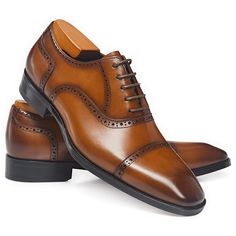 Elevate your professional attire with our handcrafted genuine dress boot. these office shoes combine style, comfort, and durability to make a lasting impression. shop now and step up your game! Brown Formal Dress Shoes For Office, Office Cap Toe Boots With Leather Sole, Classic Round Toe Oxfords For Business Meetings, Oxford Dress Shoes For Office With Round Toe, Classic Leather Shoes With Pointed Toe For Business, Classic Leather Shoes With Pointed Toe For Business Meetings, Classic Pointed Toe Leather Shoes For Business Meetings, Office Oxford Dress Shoes With Round Toe, Classic Pointed Toe Oxfords For Business