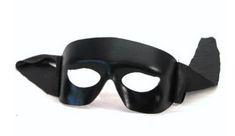 This molded black fabric eye mask with tie sides is a great costume accessory for a bandit, robber, Zorro, highwayman, superhero, theatrical production, dress up, cosplay and more. Made of vinyl with black polyester stretchy ties (approximately 40 cm). One size fits most teens and adults and may fit larger children. Other Zorro, bandit, superhero and Spanish costumes and accessories are sold separately on our page – subject to availability. Black Eye Mask For Theater Costume Accessories, Black Eye Mask For Theater Costume, Black Eye Mask For Theater, Black Eye Mask For Costume, Adjustable Black Eye Mask Costume Accessory, Adjustable Black Eye Mask For Costumes, Adjustable Black Eye Mask, Bandits Costume, Ranger Costume