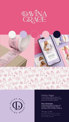 branding design, feminine, fun, girl, packaging design Business Branding Inspiration, Logo Desing, Luxury Branding Design, Lets Talk, Instagram Branding, Feminine Fashion, Branding Design Inspiration, Branding Packaging