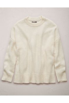 This cozy crewneck is made from mohair yarn mixed with top-quality merino wool for a lightweight, luxurious feel/Yarn is top-dyed to give a rich, tonal depth of color/Jersey stitch/Ribbed neckline, cuffs, and hem Soft Texture Mohair Crew Neck Sweater, Soft Mohair Crew Neck Sweater, Cozy White Mohair Sweater, Mohair Crew Neck Soft Knit Sweater, Mohair Soft Knit Crew Neck Sweater, Fitted Mohair Soft Knit Sweater, Cream Mohair Hand-knitted Sweater, Boyfriend Sweater, White Jeans Men