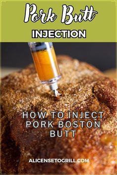 The secret to juicy pulled pork is having a delicious pork butt injection marinade. This recipe is poised to transform your pulled pork game, and it will have your friends asking for the recipe. We provide detailed steps to achieve a juicy, flavor-packed Boston butt. Scroll down to the variations section to find some additional suggestions for different marinades to inject into your pork butt. Pulled Pork Injection, 1950 Recipes, Smoked Jerky, Ground Pork Recipes, Pork Roast Recipes, Electric Smoker, Pork Glaze