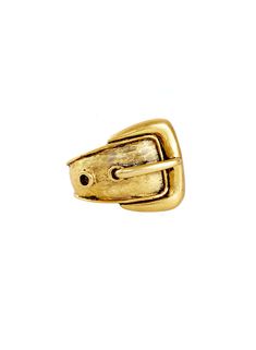 Anything but your basic gold band, this large ring adds textured details and a buckle design adding a fun bit of flare for your fingers. 24kt Gold Plate, Proudly Made in the USA. Glamorous Jewelry, Buckle Ring, Elizabeth Cole, Ring Antique, Large Ring, 24kt Gold, Gold Band, Antique Rings, Gold Bands