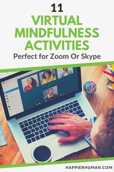 Discover a variety of virtual mindfulness activities designed to bring peace and relaxation to your daily routine. From guided meditations to virtual yoga sessions, these practices can help you stay grounded and reduce stress, all from the comfort of your own home. Join us on a journey to better mental health and wellness! Mindfulness | Mindful Thinking | Social Media | Zoom | Skype | Online | Mental Health | Mindfulness Activities Mindful Thinking, Better Mental Health, How To Focus Better, Stay Grounded, Mindfulness Activities, Relaxation Techniques, Positive Psychology, Writing Blog Posts