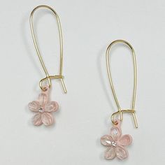 Lightweight gold dangle earrings with crystal flower charm About 2 inches long Chic Shack, Sweet Grace, Gold Dangle Earrings, Candle Wax Melts, Crystal Flower, Accessories Jewelry Earrings, Gold Earrings Dangle, Flower Charm, Romper With Skirt