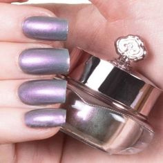 A unique shade of light purple with an almost grey undertone, Lilac is absolutely stunning... Classic Nail, Foundation Sets, Home Nail Salon, Shades Of Violet, Classic Nails, Nail Products, Metallic Pink