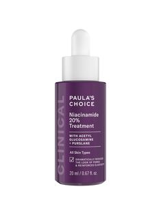 CLINICAL Niacinamide 20% Treatment | Paula's Choice Skincare Stuff, Orange Peel Texture, Niacinamide Serum, Paula's Choice, Brighter Skin, Paulas Choice, Enlarged Pores, Vitamin B3, Vitamin C Serum