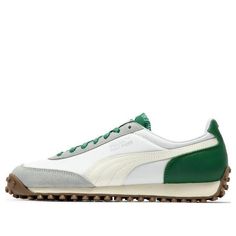 PUMA Fast Rider Dream 'Beige Green White' 393993-02 Nice Sneakers, Swag Shoes, Fashion Performance, Best Sneakers, Stylish Sneakers, Tennis Shoes, Nice Shoes, Perfect Pair, Your Perfect