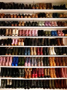 Dream Closets, Shoe Closet, Crazy Shoes, Passion For Fashion, Mom And Dad, Girly Things, Shoe Rack, High Heel Shoes