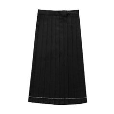 JK Uniform High Waist Pleated Short Mid Long Skirt Elevate your style with our JK Uniform High Waist Pleated Skirt. The flattering high waist and pleated design add a touch of elegance to this versatile skirt. Wear it short or mid-length for a trendy look, or choose the longer length for a more sophisticated outfit. Perfect for any occasion. Size Info. S: Height 150-165 cm. Body Weight ≤45 kg M: Height 155-165 cm. Body Weight 45-50 kg L: Height 155-175 cm. Body Weight 45-60 kg XL: Height 155-175 cm. Body Weight 55-60 kg 2XL: Height 155-175 cm. Body Weight 60-70 kg 3XL: Height 160-175 cm. Body Weight 65-75 kg 4XL: Height 160-175 cm. Body Weight 75-85 kg 5XL: Height 160-175 cm. Body Weight ≥85 kg All measurements are approximate and can vary slightly. Please check size info. before order. Pleated Skirted Bottoms For Workwear, High Waist Classic Pleated Skirt, Classic High Waist Lined Pleated Skirt, Classic High Waist Pleated Lined Skirt, Classic High Waist Pleated Skirt, High Waist Relaxed Pleated Skirt For Work, High Waist Skirt With Pleated Waist For Work, Classic Pleated Pencil Skirt, High Waisted Pleated Skirt