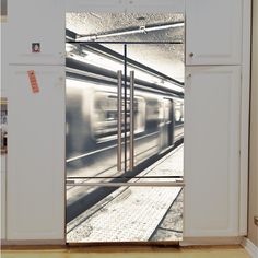 an open door leading to a subway train