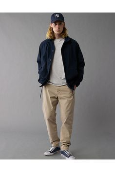 Flex is durable and designed to give you just enough stretch to move with no problem/Structured fabric with a soft hand-feel and plenty of movement/Zip fly with drawcord waist/Hidden cell phone pocket/This pant is Real Good: Made with the planet in m Casual Everyday Cargo Pants With Functional Pockets, Everyday Functional Pants With Pockets, Structured Fabric, White Jeans Men, Athletic Fit Jeans, Dream Jeans, Jean Trends, Loose Jeans, Medium Wash Jeans