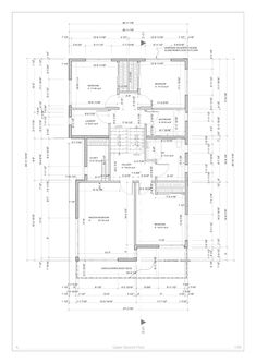 the floor plan for a house that is being built in an area with lots of space