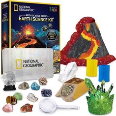 the national science kit includes rocks and other materials