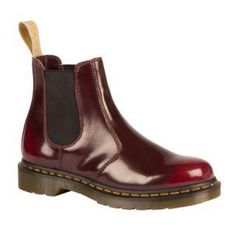 2976 VEGAN (cherry red oxford brush) Red Chelsea Boots With Round Toe For Fall, Classic Red Workwear Boots, Red Ankle Boots For Work, Red Ankle Boots For Workwear, Red Round Toe Work Boots, Red Round Toe Workwear Boots, Red Round Toe Boots For Work, Red Boots With Reinforced Heel For Work, 2976 Chelsea Boots