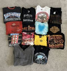 ad eBay - Find many great new & used options and get the best deals for Lot Of 13 Harley Davidson Vintage T Shirt And 1 Fleece Y2k 90’s L-2XL at the best online prices at eBay! Free shipping for many products! 90s Winter Streetwear Tops, 90s Style Winter Streetwear Tops, Y2k Style Fall Streetwear T-shirt, 90s Streetwear Tops For Fall, 90s Style Tops For Fan Merchandise In Fall, 90s Style T-shirt For Fall Streetwear, 90s Style Short Sleeve Tops For Fall, Y2k Short Sleeve Tops For Winter, Y2k Style Short Sleeve Tops For Winter