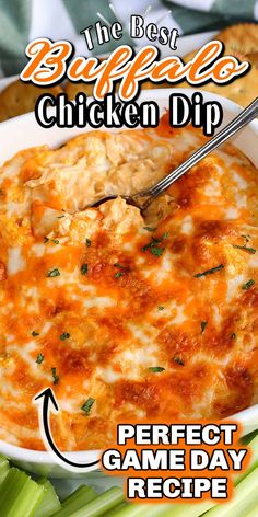 the best buffalo chicken dip perfect game day recipe