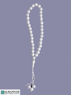 White Tasbih Beads with Silver Inlay | ii1167 White Jewelry With Oval Wooden Beads, White Beaded Bracelet With Oval Large Beads, White Beaded Bracelets With Large Oval Beads, White Hand-strung Beaded Necklaces With Round Beads, Traditional White Beaded Necklace With 8mm Beads, White Wooden Beaded Necklaces, White Hand-strung Beaded Necklaces, Adjustable White Wooden Beads, White Polished Oval Beads