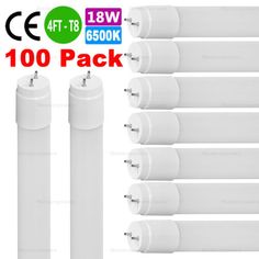 10 pack t5 fluorescent tube light bulbs with white covers for indoor lighting and home decor